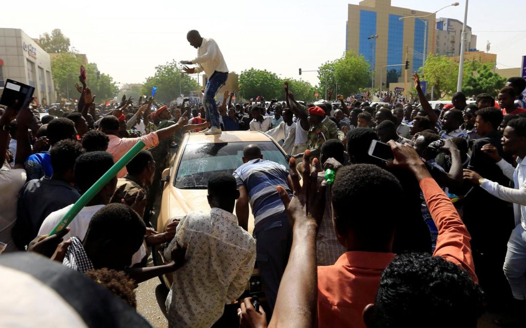 Sudan protesters turn anger from deposed Bashir towards ‘military coup’